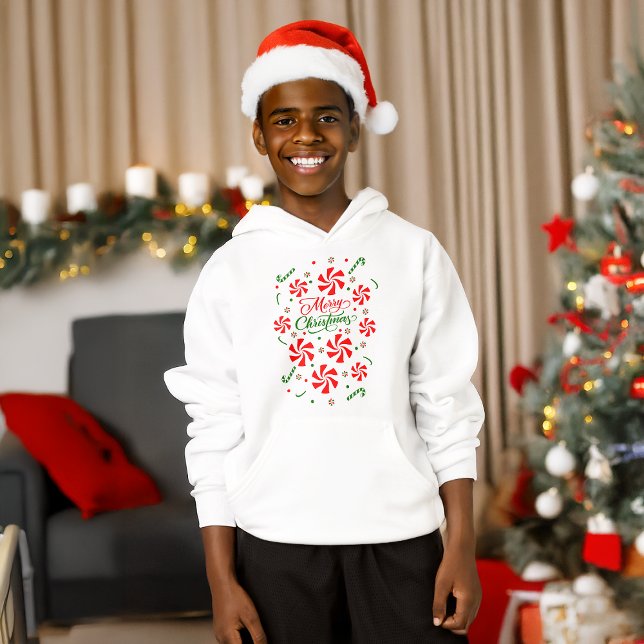 Christmas Peppermint Candy Hoodie (Creator Uploaded)