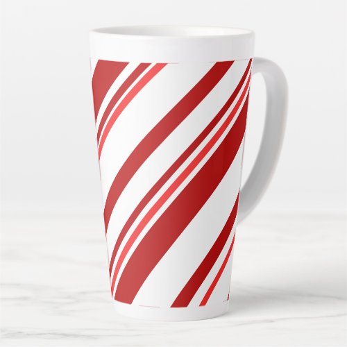 Christmas Peppermint Large Latte Mug