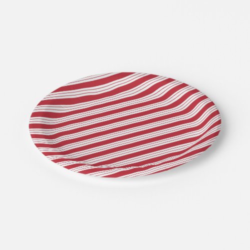 Christmas Peppermint Paper Plates