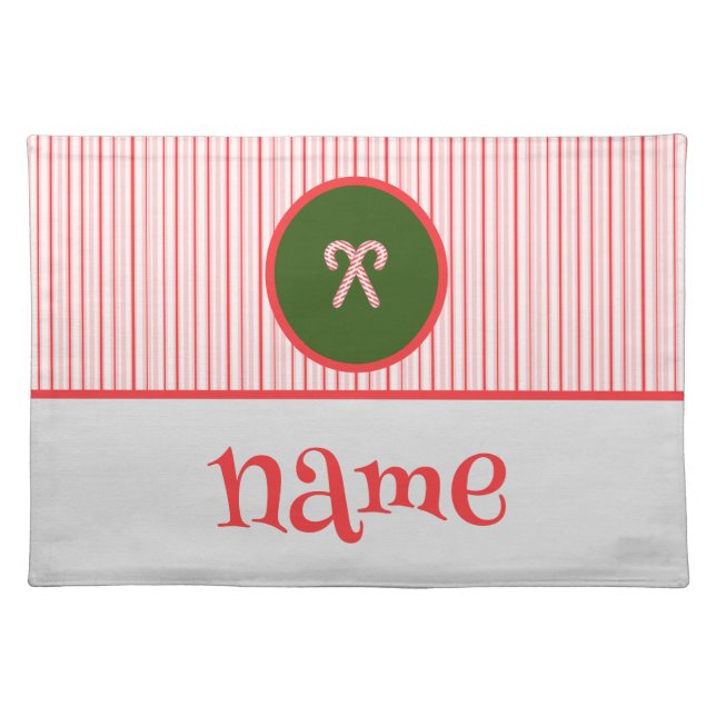 Christmas/peppermint placemats (Front)