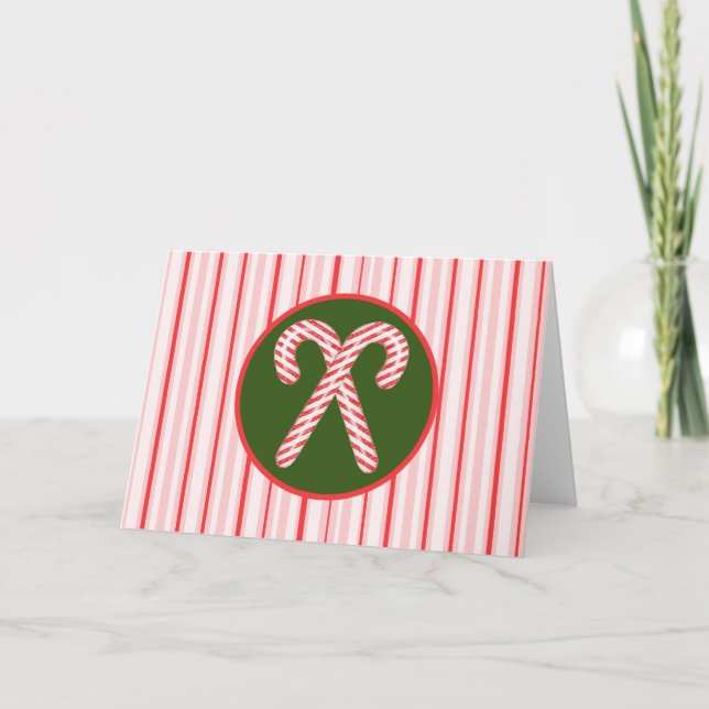Christmas/peppermint postcard (Front)