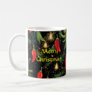 Christmas Peppers Coffee Mug