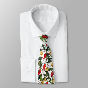 Christmas Peppers Neck Tie