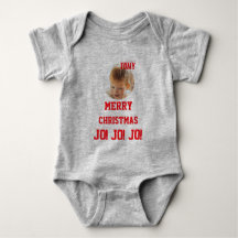 Christmas personalized Baby Jersey Bodysuit color