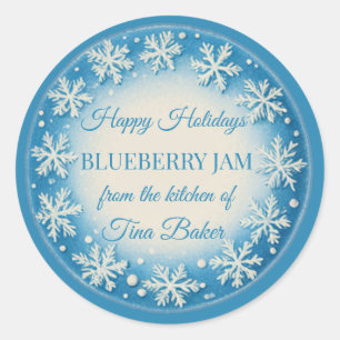Christmas Personalized Custom Labels Holiday