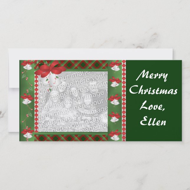 Christmas Personalized Holiday Card (Front)