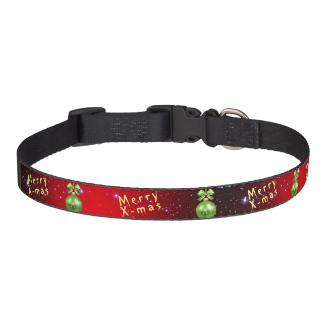 Christmas   pet collar (Front)