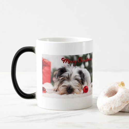 Christmas_Pet Dog Terrier Cute Adorable Fun Magic Mug