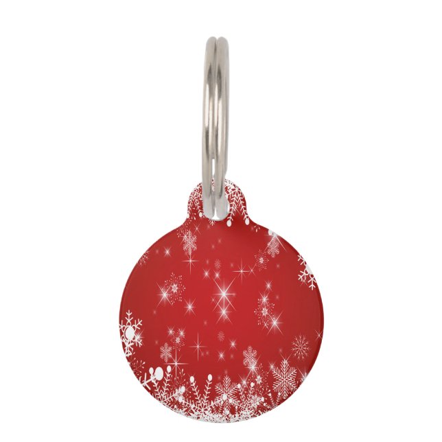 Christmas Pet ID Tag (Front)