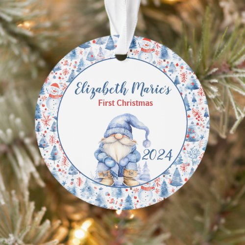 Christmas Photo Acrylic Ornament