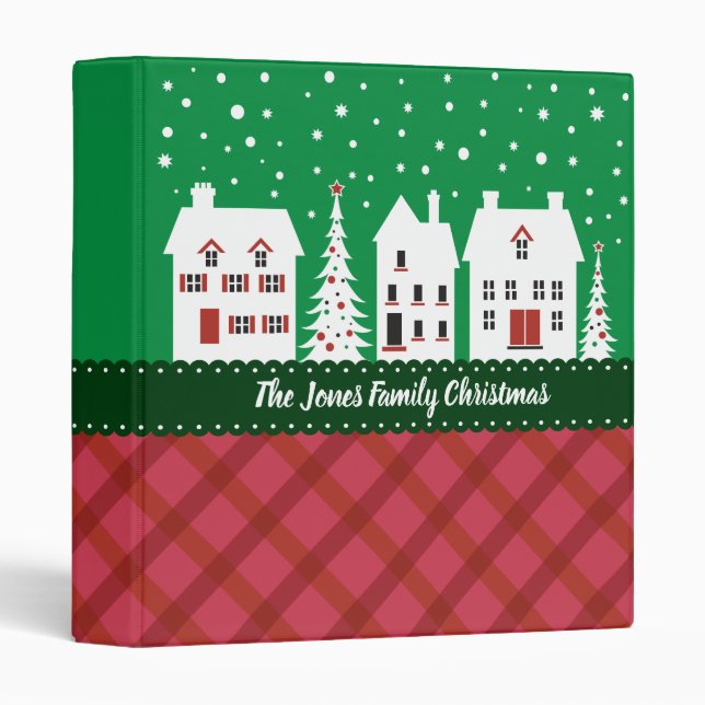 Christmas Photo Album Binder (Front/Spine)