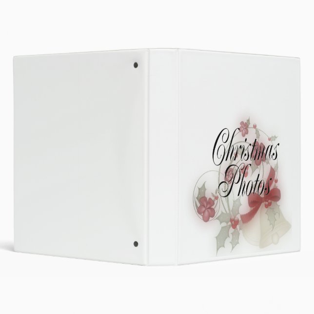 Christmas Photo Album Binder (Background)