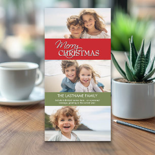 Christmas Photo Card - 3 photos