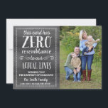 Christmas Photo Card, Holiday Card, Funny<br><div class="desc">Spread Christmas and holiday cheer for all to hear! This funny holiday card features your family's favorite picture or blooper moment!</div>