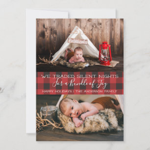 Christmas Photo Card - Silent-Less Nights