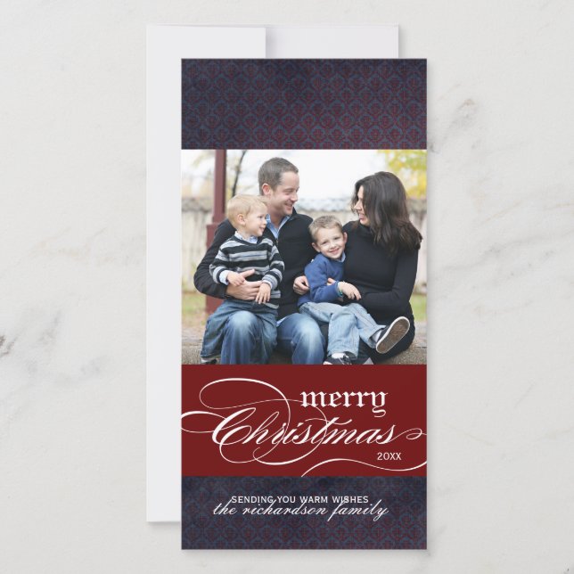 Christmas Photo Cards (4x8) (Front)