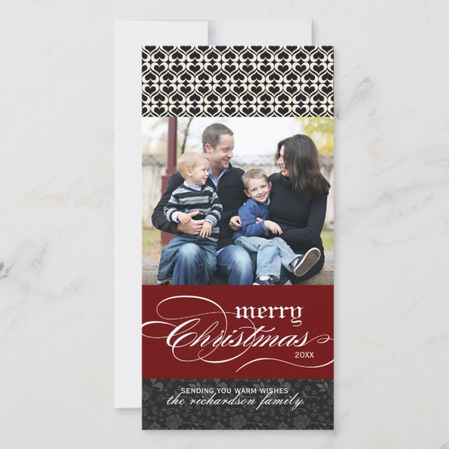 Christmas Photo Cards (4x8) (Front)