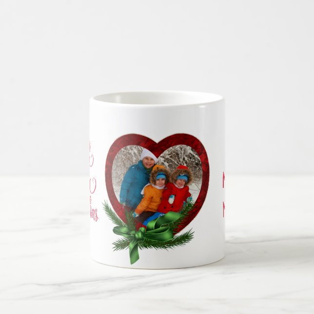 Christmas Photo Coffee Mug (Center)