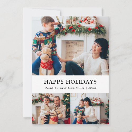 Christmas Photo Collage Card