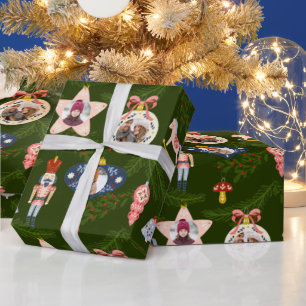 Christmas Photo Custom Gift Wrapping Paper