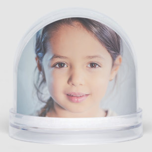 CHRISTMAS PHOTO CUSTOM SNOW GLOBE