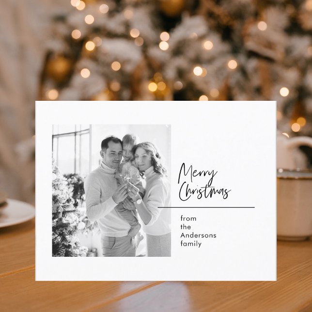 Christmas Photo Family Card | Merry Christmas (Creator Uploaded)