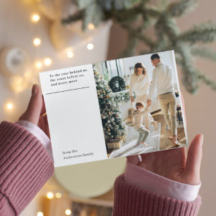 Christmas Photo Family Happy Holidays Holiday Postcard