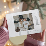 Christmas Photo Family | Silver Joy Postcard<br><div class="desc">Christmas Photo Family | Silver Joy Postcard</div>