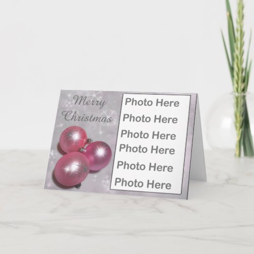 Christmas Photo Frame Greeting Card