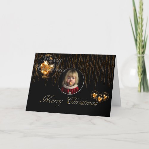 Christmas Photo Frame Greeting Card