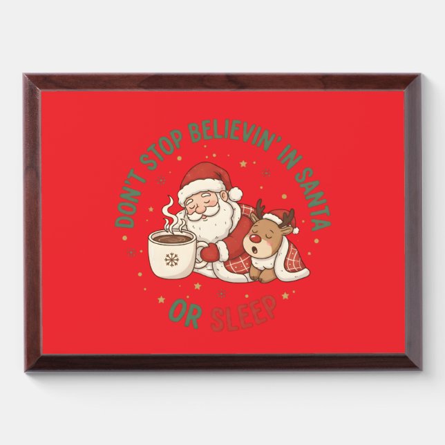 Christmas Photo Frames | Custom Festive Frames  Award Plaque (Horizontal)