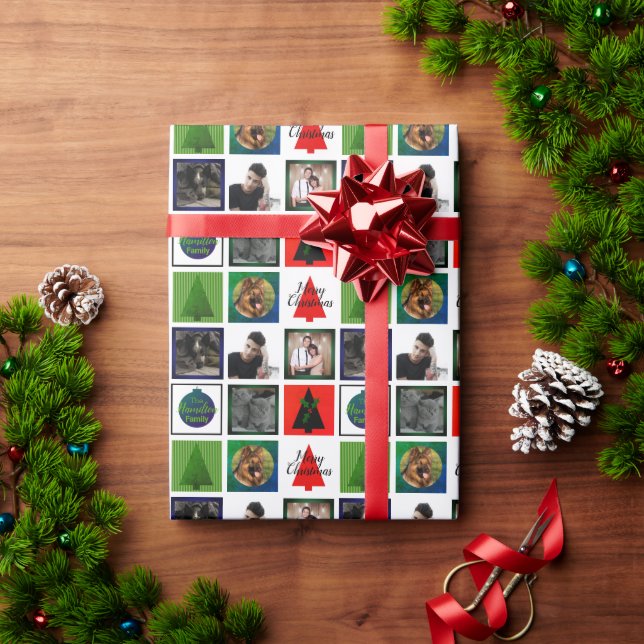 Christmas Photo Gift Wrap HAMbyWG (Holiday Gift)