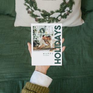 Christmas Photo Green Happy Holiday