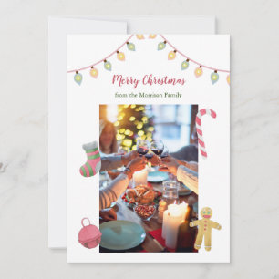 Christmas Photo Holiday Card, Picture Christmas