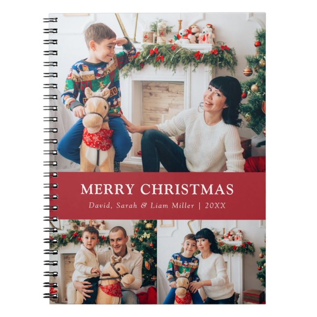 Christmas Photo Notebook (Front)