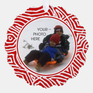 Christmas Photo Ornament Card