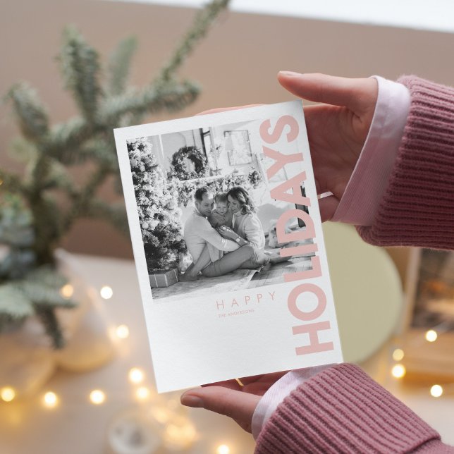 Christmas Photo | Pink Happy Holiday (Creator Uploaded)