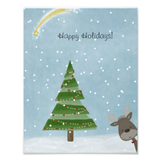 Christmas photo print