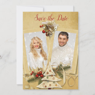 Christmas Photo Save the Date