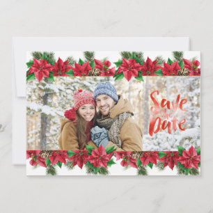 Christmas Photo Save the Date
