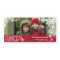 Christmas Photo - Whimsical Let It Snow Snowflakes