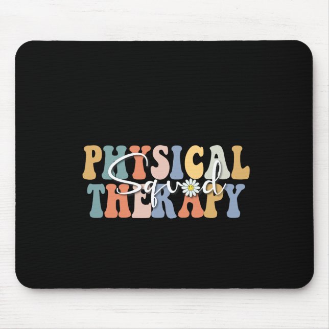 Christmas Physical Therapy Pt Squad Pediatric Ther Mouse Pad (Front)