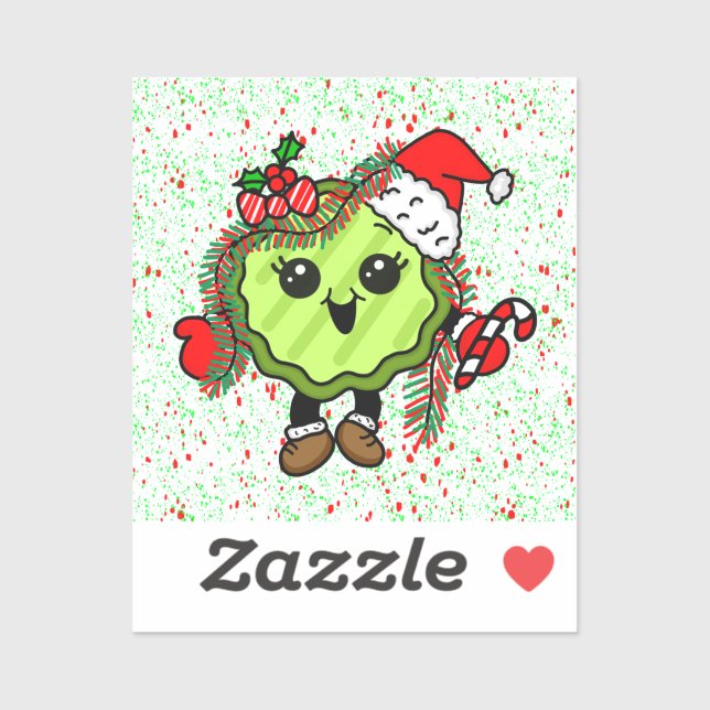 Christmas Pickle | Funny Holiday Pickles  Sticker (Sheet)