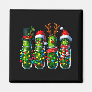 Christmas Pickle Holiday Pickle Jars Santa Ugly Hu Magnet