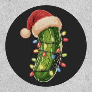 Christmas Pickle Pickle In Xmas Light Pickle  Patch