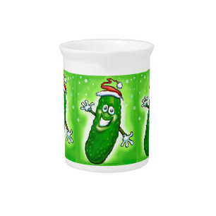 Christmas Pickle Pitcher