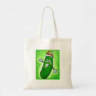 Christmas Pickle Tote Bag