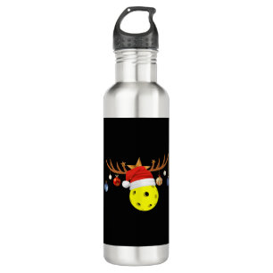Christmas Pickleball 0 Stainless Steel Water Bottle