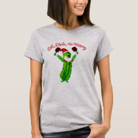 Christmas Pickleball Santa Hat Pickle