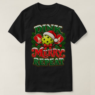 Christmas Pickleball Shirt | Dink Merry Repeat